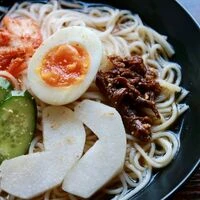 画像1845：米粉パンケーキ（アサイー＆バナナ）