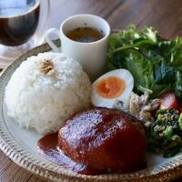 画像2237：米粉パンケーキ（アサイー＆バナナ）